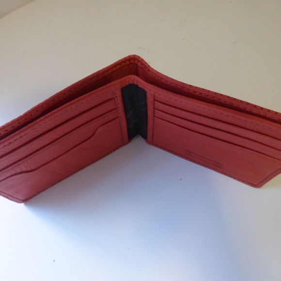 NWOT Perf Leather Bi-Fold Wallet - Picture 5 of 5